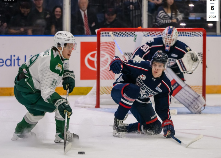Tri-City Americans (3) vs Silvertips (5)