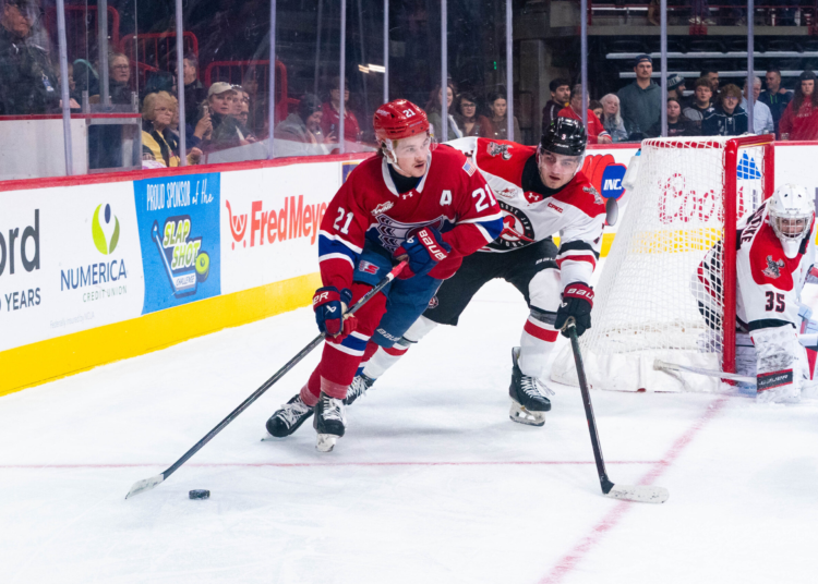 Chiefs earn a point, fall in OT for first time this season