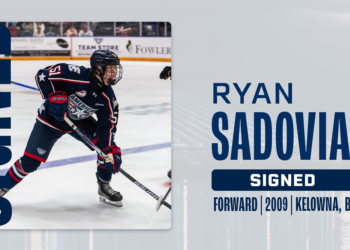 Americans sign forward Ryan Sadovia to Scholarship and Development Agreement (Photo: chl.ca)
