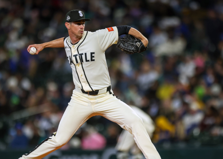 Hancock tosses 6 no-hit innings as Mariners blank Guardians (Photo: MLB).