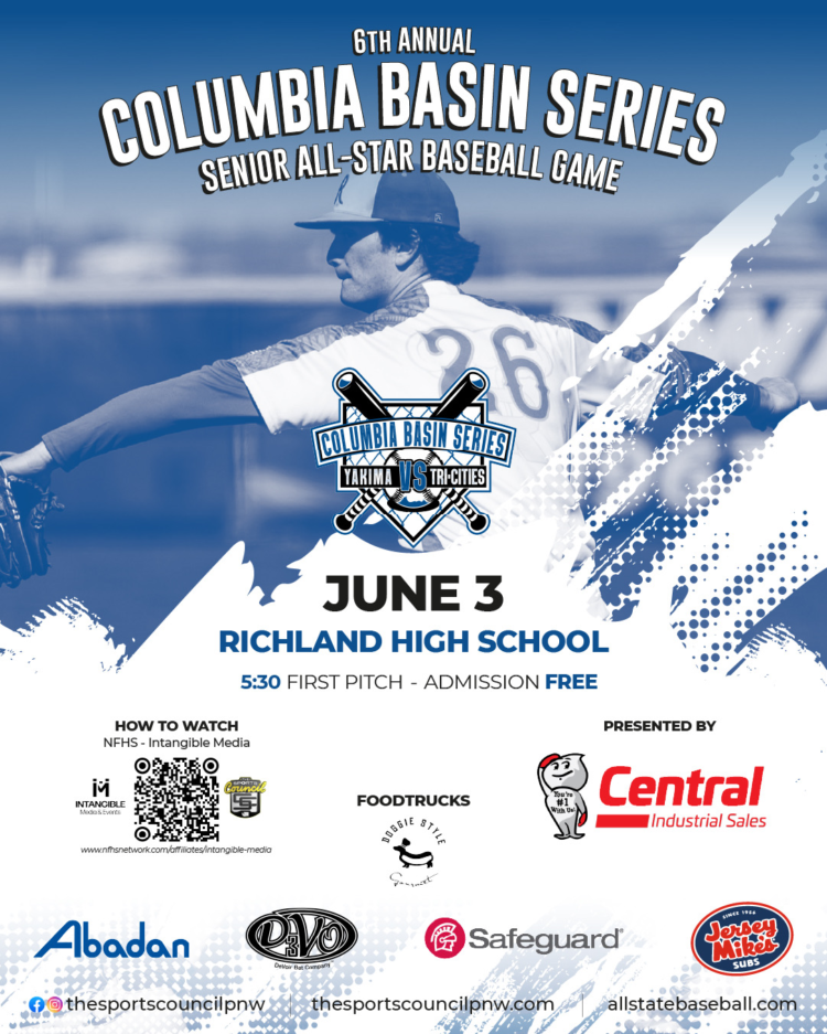 6th Annual Columbia Basin Series Senior All-Star Baseball Game – June 3