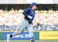 Jonny DeLuca's solo homer (Photo:MLB.com)
